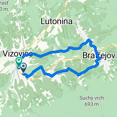 Vizovice, Lhotsko, Bratřejov, Ublo, Vizovice