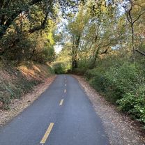 Sawyer Camp Trail, Burlingame to Sawyer Camp Trail, Burlingame