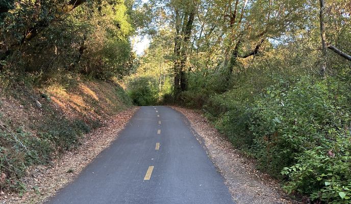 Foto 1 der Bikemap-Route "Sawyer Camp Trail, Burlingame to Sawyer Camp Trail, Burlingame"