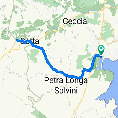 Route du Golfe de Santa Giulia nach Route du Golfe de Santa Giulia