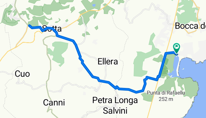 Route du Golfe de Santa Giulia nach Route du Golfe de Santa Giulia
