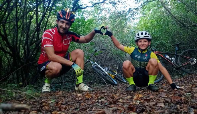 Foto 2 de la ruta de Bikemap "MTB Jednota maraton trening 1, Šid"