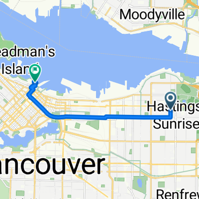 Kaslo Street to Burrard Street