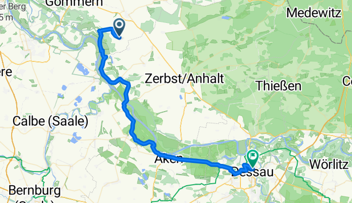 Schulstraße nach Zerbster Straße