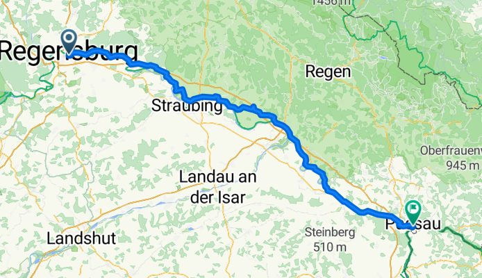 From Regensburg to Passau