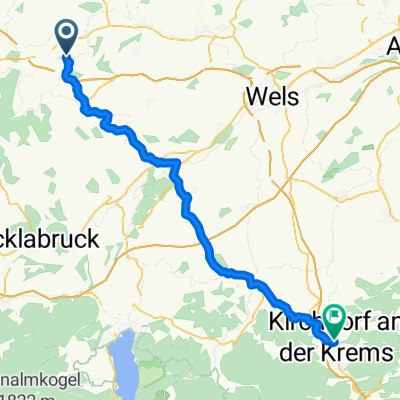 Ortmanau nach Kirchdorf