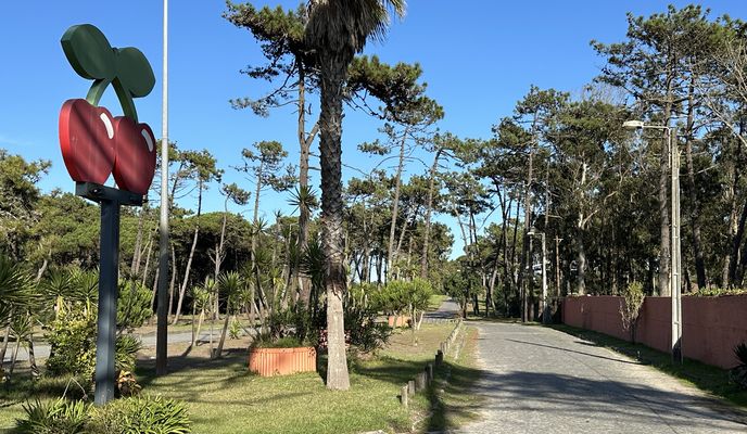 Photo 1 of the Bikemap route "Camino Português- Day 3 (Rua do Lidador, Vila do Conde to Urbanização Lirissol, Fão)"