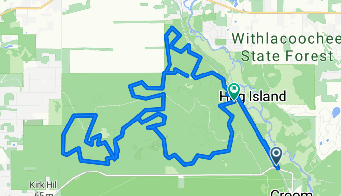 Croom Rital Rd, Brooksville to Croom Rital Rd, Brooksville