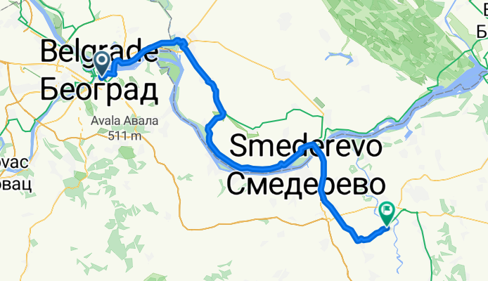 Belgrad - Požarevac