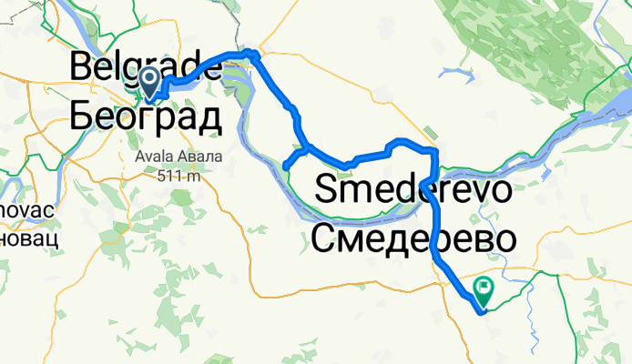 Belgrad - Požarevac