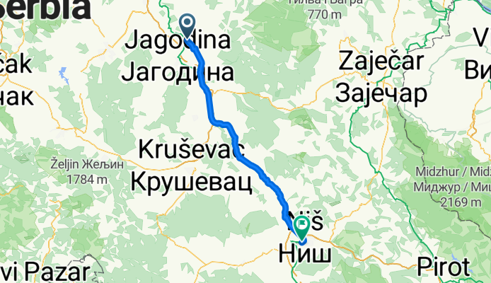 Jagodina - Niš