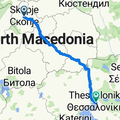 skopje bis thessaloniki