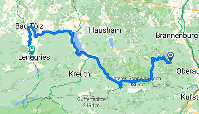 Burg Unter-Falkenstein - Lenggries