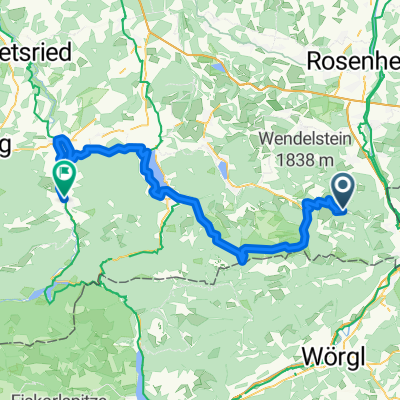 Burg Unter-Falkenstein - Lenggries