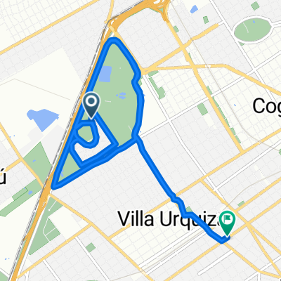 Rogelio Yrurtia, Buenos Aires a Avenida Olazábal, Buenos Aires