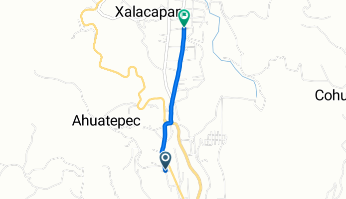De de Abril a Xochitepec