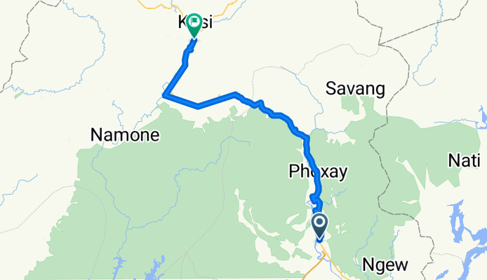 De Vangvieng à Kasy