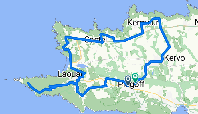 Plogoff with Point de Raz loop