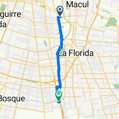 Los Pellines, Macul a Los Diaguitas, La Pintana