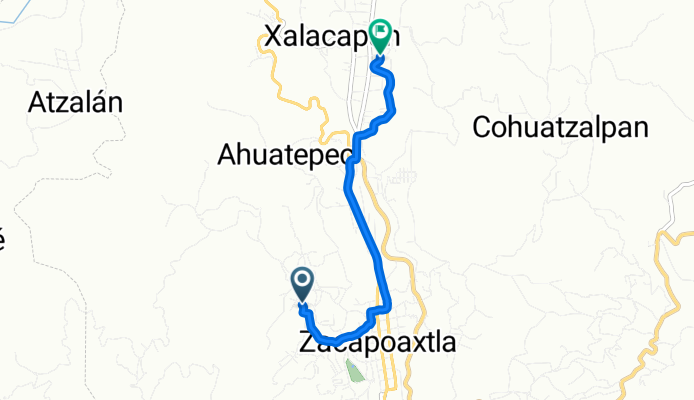De Calle Talican a Miguel Hidalgo