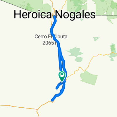 De Calle El Álamo a Calle El Álamo