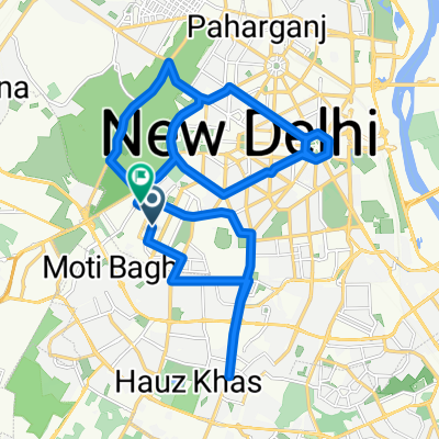 От Chandragupta Marg до Doctor Jose P Rizal Marg