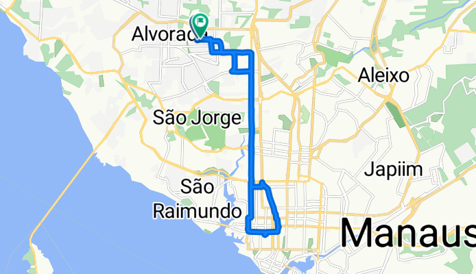 Rua Rafael Assayag, Manaus a Rua Rafael Assayag, Manaus