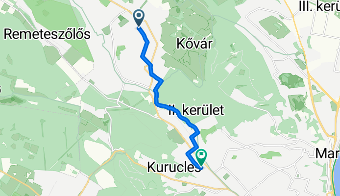 Szabadság utca - Hűvösvölgyi út 75b