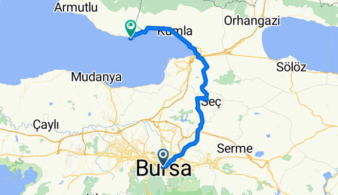 Kiremitçi Caddesi to G1 Sokak