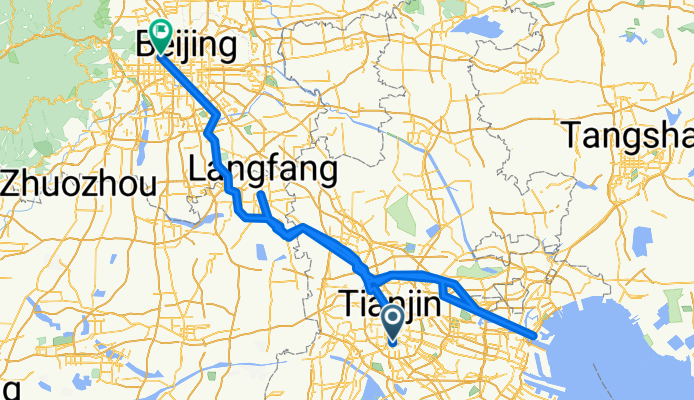 From Tianjin to Beijing