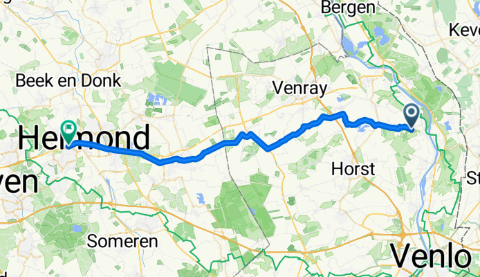 Heideweg, Broekhuizenvorst to Steenovenweg, Helmond