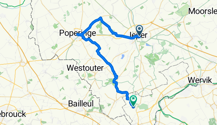 Day 3 Route to Ploegsteert Memorial