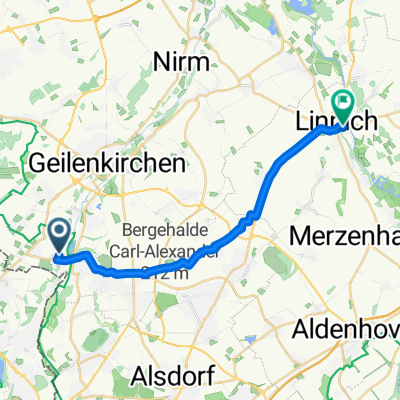 In der Gehölde, Übach-Palenberg nach Schwarzer Weg, Linnich