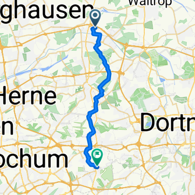 Hagenstraße, Castrop-Rauxel nach Hauptstraße, Bochum
