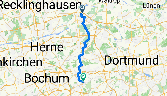 Hagenstraße, Castrop-Rauxel nach Hauptstraße, Bochum
