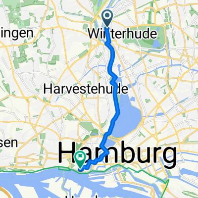 Lattenkamp nach Johannisbollwerk