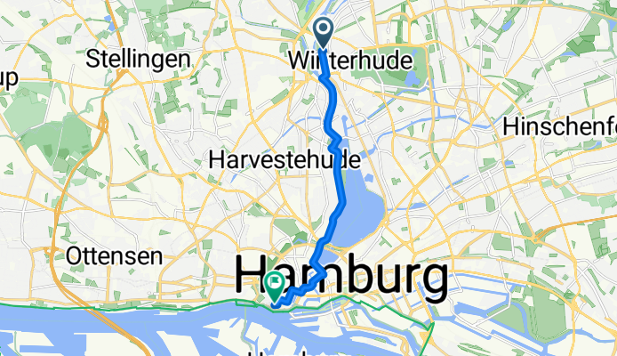 Lattenkamp nach Johannisbollwerk