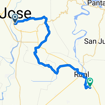 Route from Tumana Palestina 2-A