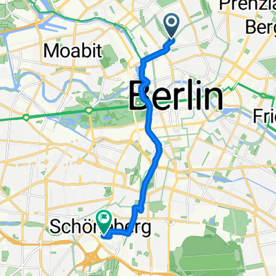 Theodor-Heuss-Weg, Berlin nach Euref-Campus, Berlin