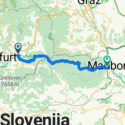 Enzianweg to Glavni trg B