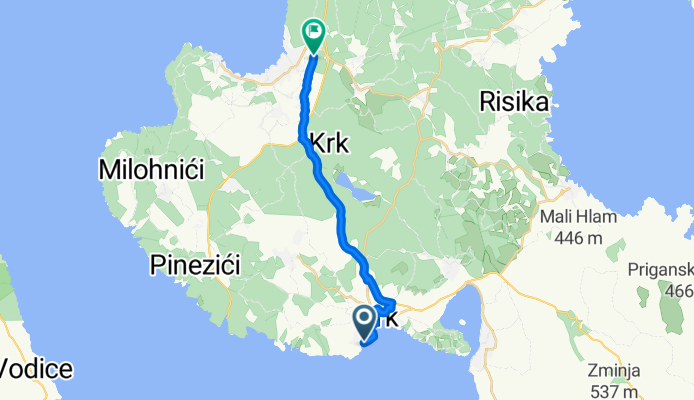 Plavnička ulica, Veglia a Sveti Vid-Miholjice, Sveti Vid-Miholjice