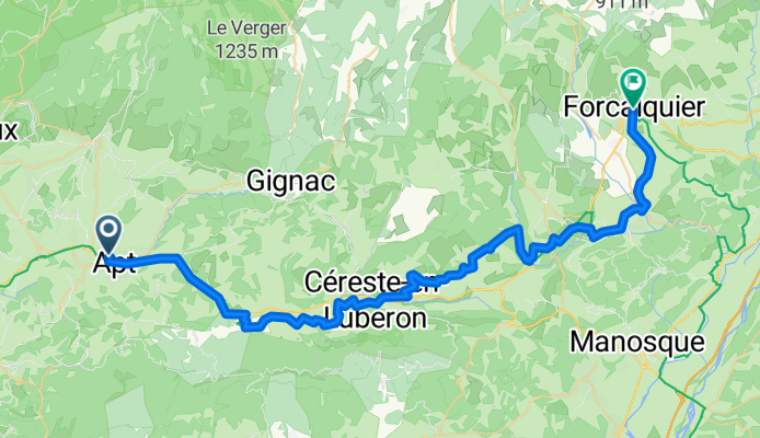 Rue Georges Santoni, Apt nach D 16, Forcalquier