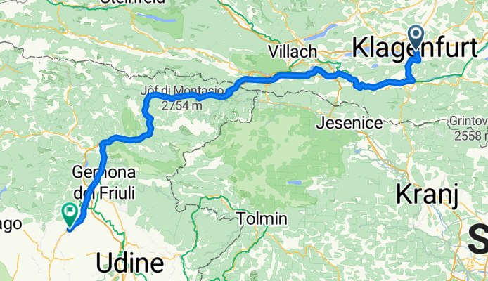 GRV-Flach-Tag1 Klagenfurt - San Daniele