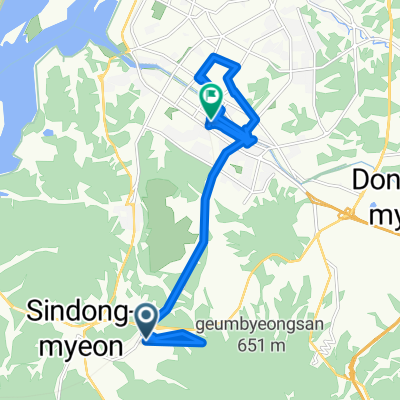 신동면 ~ 퇴계동 1131-2