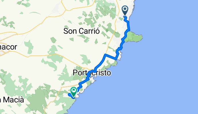 Carrer del Garrover nach Passeig Estany d'en Mas