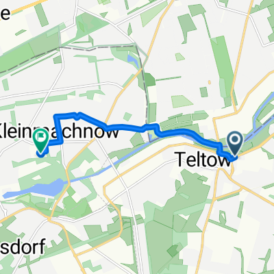 Lichterfelder Allee, Teltow nach Adolf-Grimme-Ring, Kleinmachnow