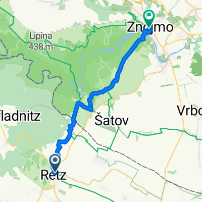 Pfarrgasse, Retz nach Veselá, Znojmo