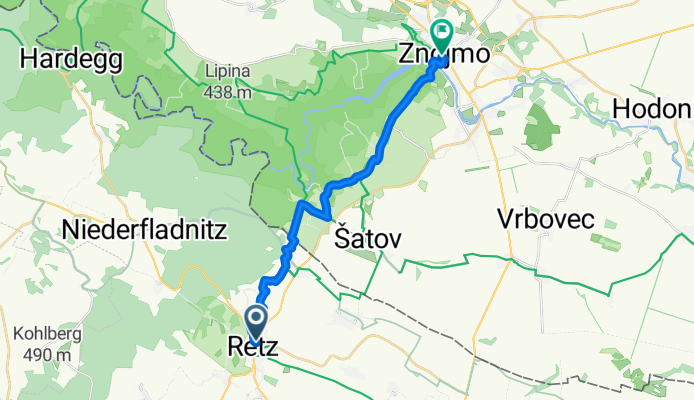 Pfarrgasse, Retz nach Veselá, Znojmo