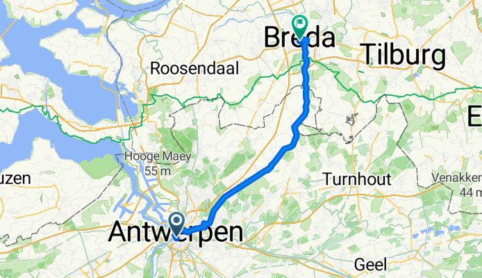 Vleminckveld, Antwerp to Grote Markt, Breda