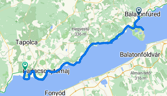 Balatonfüred - Badacsonytomaj